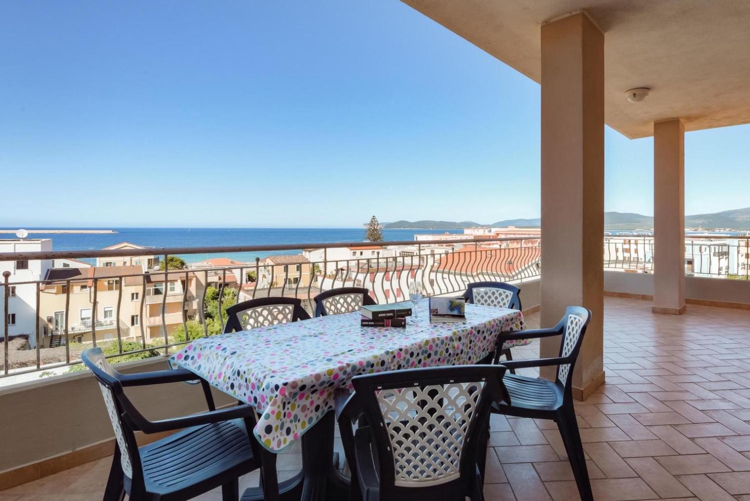 Royal Apartment Sea View Alghero Exterior foto